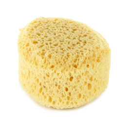 Sponges and sea sponge isolated on white