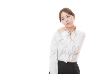 ビジネスウーマン　疲れる