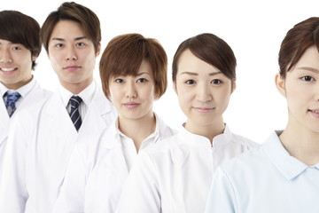 医療イメージ,5人