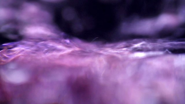 Purple Water Abstract