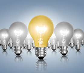 energy saving light bulb