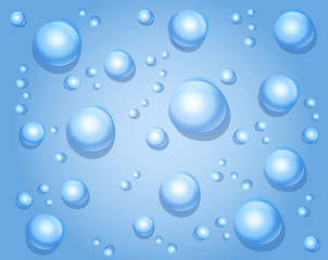 background with round drops