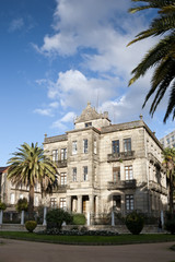 Fototapeta na wymiar Villa Pilar, Pontevedra miasto, Galicia, Hiszpania