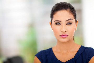 cool businesswoman in office