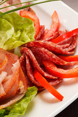 appetizer from meat