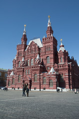 Государственный исторический музей в Москве на Красной площади