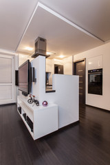 Naklejka na ściany i meble Minimalist apartment - modern interior