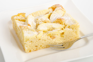Frischer Apfelkuchen