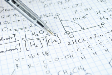 Writing various high school maths and science