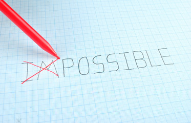 Change impossible to possible
