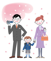 新一年生　新入学