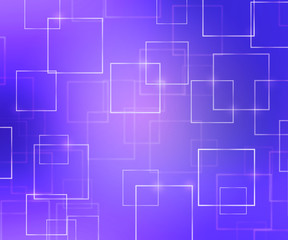 Violet Abstract Squares Background