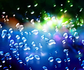 Wet Abstract Background