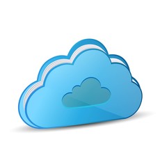 Fototapeta premium ベクター、クラウドコンピューティングのフォルダ