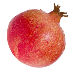 Pomegranate isolated