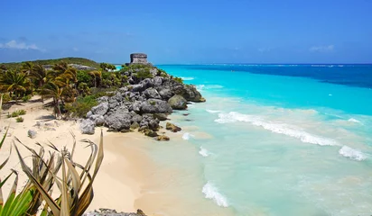 Gordijnen Caribisch strand © photlook