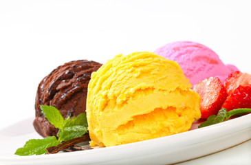 Ice cream dessert