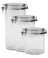 Kitchen jars.