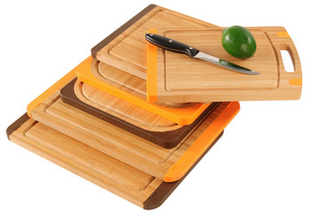 Chopping board. Isolated