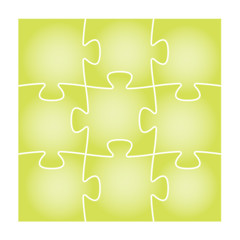 green puzzle board