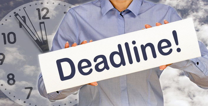 Deadline !