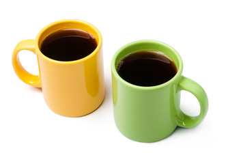 Two coffee mugs