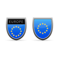 Europe flag emblem