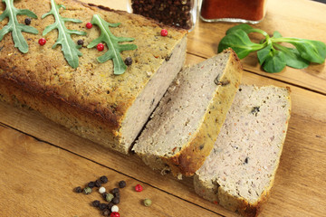 Meat pate.