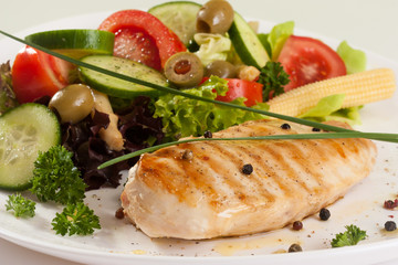 Grilled chicken breast