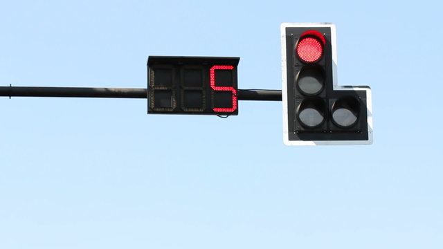 Traffic light, red light