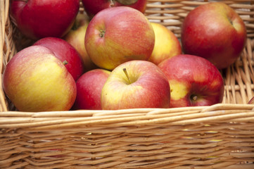 Red fresh apple