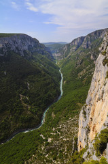 Naklejka premium Verdon Gorge or Gorges du Verdon, France