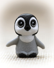 Plastic toy figurine - penguin cub