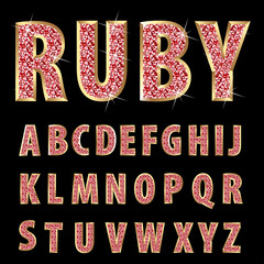 ruby letters