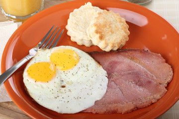 Egg and Ham Breakfast