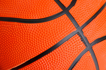 Fototapeta premium Basketball, close up