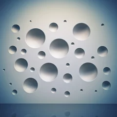 Foto op Plexiglas Wall decoration pattern © 123dartist