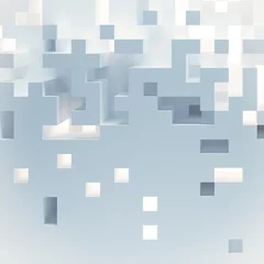 Foto op Plexiglas abstract cubes wallpaper © 123dartist
