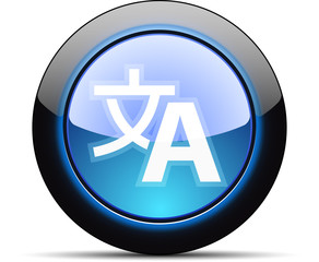 Obraz premium Ttranslate button
