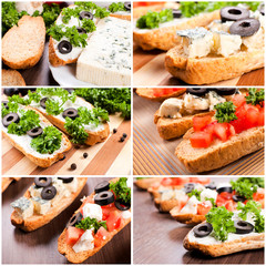 Vegetarian sandwich