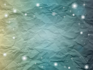 Creased paper in blue-beige shades