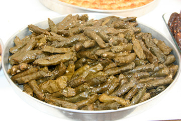 staffued grape leaves, turkish sarma