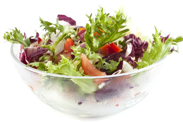 salad from vegetables