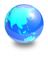 Earth globe