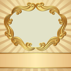 gold background
