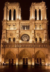 Fototapeta na wymiar Katedra Notre-Dame de Paris
