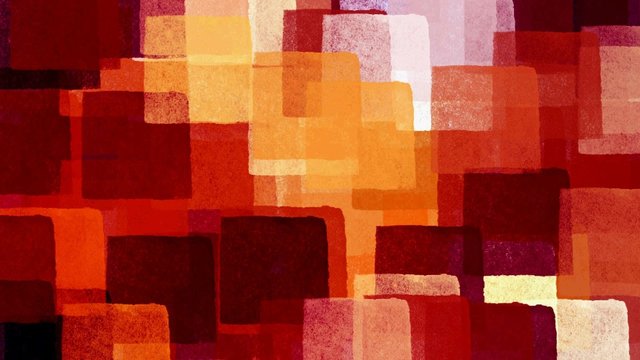 Grungy red squares pattern. Artistic background.