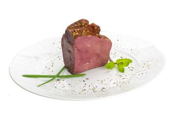 Smoked beef