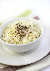 Sauerkraut with caraway seeds