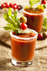 Spicy Bloody Mary Alcoholic Drink